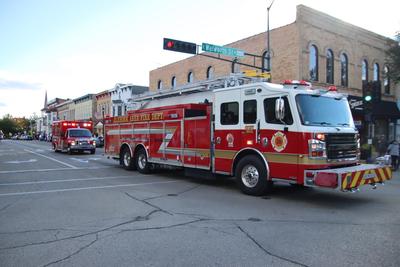 Fire Truck and Ambulance
