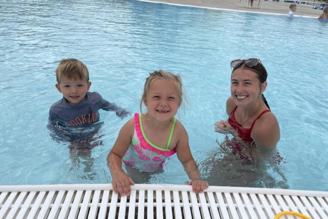 Sunset Pool Swim Lessons