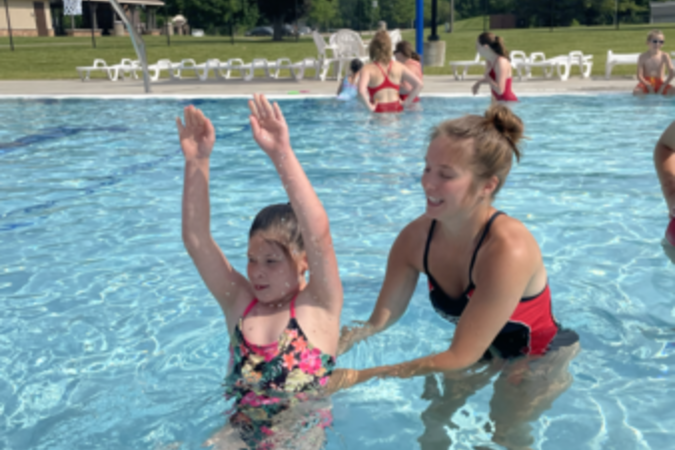 Sunset Pool Swim Lessons