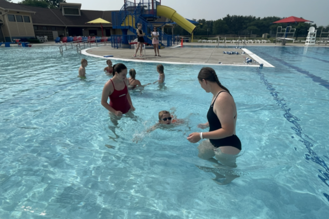 Sunset Pool Swim Lessons